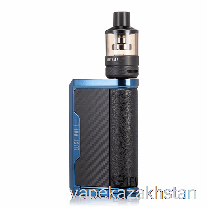 Vape Kazakhstan Lost Vape Centaurus Q200 Starter Kit [PODTANK] Sierra Blue Carbon Fiber